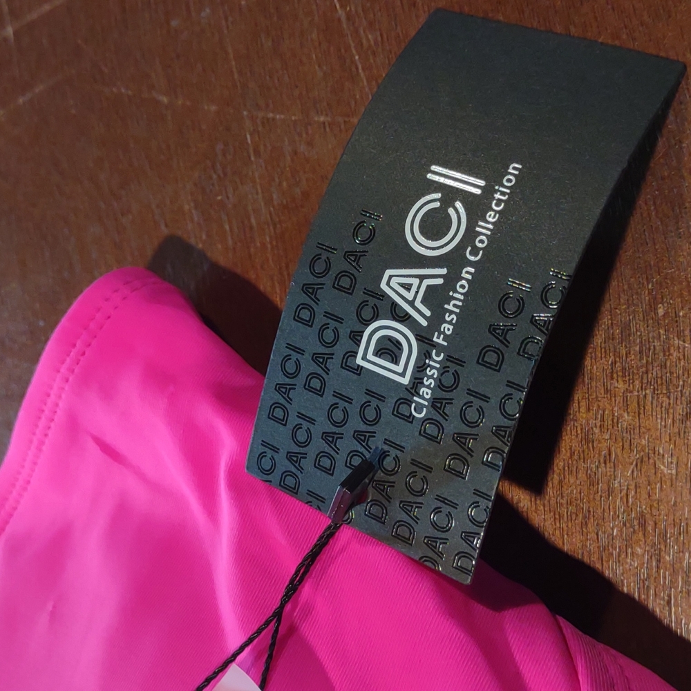 NWT Daci Women Plus Size Bikini High Waisted Two Piece Swimsuits Halter XL - Picture 6 of 8